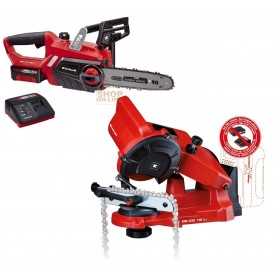 Einhell kit Electric chainsaw 18v 3ah GE-LC 18 li with chain