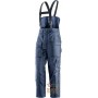 PANTALONE PETTORINA ISOTERMICO 100% POLIESTERE COLORE BLU EN