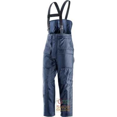 ISOTHERMAL BIB TROUSERS 100% POLYESTER BLUE EN 342 TG SML XL XXL