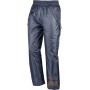 PANTALONE POLIESTERE PVC IMBOTTITO COLORE BLU TG S M L XL XXL 