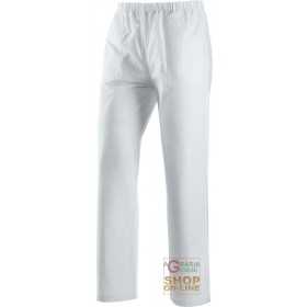 TROUSERS FOR MEDICAL USE 100% COTTON COLOR WHITE SIZE XS XXL