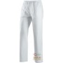 PANTALONE USO MEDICO 100% COTONE COLORE BIANCO TG XS XXL 