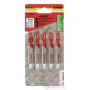 Einhell HSS T hacksaw blades - 5 blades - medium - L 76 mm