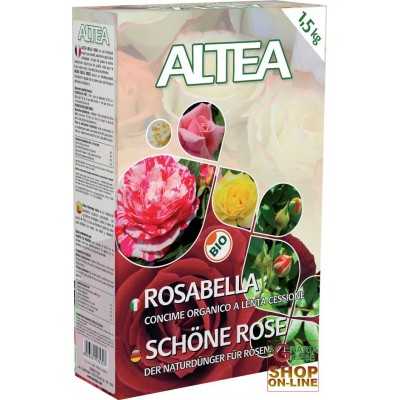 ALTEA ROSABELLA ORGANIC GRANULAR FERTILIZER FOR ROSES, HEDGES AND SHRUBS kg. 1.5