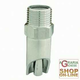 DRINKER FOR PIGS WITH BOTTLE IN STAINLESS STEEL BIG THREAD