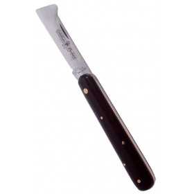 Paolucci Professional grafting knife black handle stainless