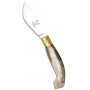 Paolucci Coltello Sirbuneddu manico in corno lama scuoio inox
