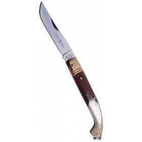 Paolucci Zuavo knife genuine horn handle stainless steel blade