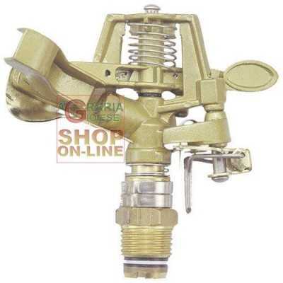 PAPILLON SPRINKLER WITH ADJUSTABLE BRASSED SECTOR 1/2 INCH.