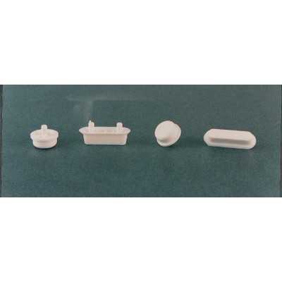ROUND BUMPERS FOR WC SEATS MM. 43x15 PCS. 8