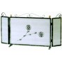 WROUGHT IRON SPARKLING GUARD WITH DOORS CM. 90X48H