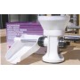PASSAPOMODORO MANUALE IN PLASTICA BIANCO 