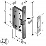PATENT SERRATURA B.SOFT 8/90 SCROCCO CENTRALE BLOCCABILE E50