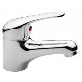 LUNA SERIES MIXER SINGLE LEVER BASIN GROUP IN CHROMED BRASS