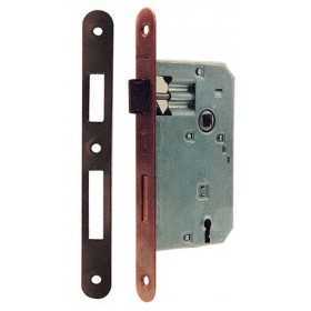 LOCK PATENT Q.8 / 90 BRONZE MM. 50 B. ROUND