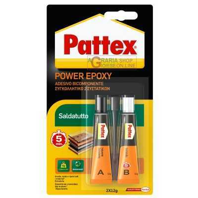 PATTEX SALDATUTTO BICOMPONENTE TUBETTI GR. 24 