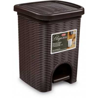 Elegance Bathroom Dustbin with Moka Pedals lt. 6
