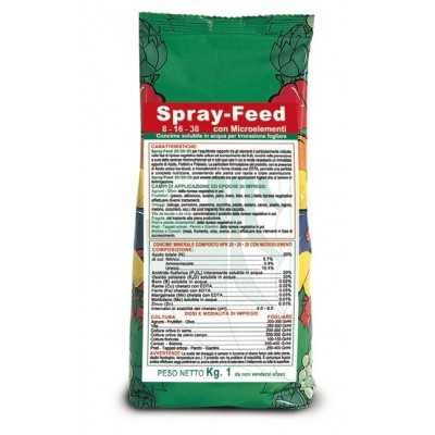 PAVONI FOLIAR FERTILIZER SPRAY-FEED NPK 8.16.38 KG. 2.5