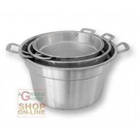 ALUMINUM BOILER POT WITHOUT LID CM. 40