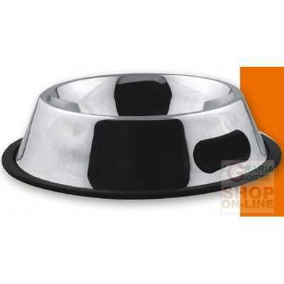 PET TRIBE BOWL IN NON-SLIP STEEL MEASURES 3 CM. 16