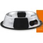 PET TRIBE NON-SLIP STEEL BOWL SIZE 4 CM. 17