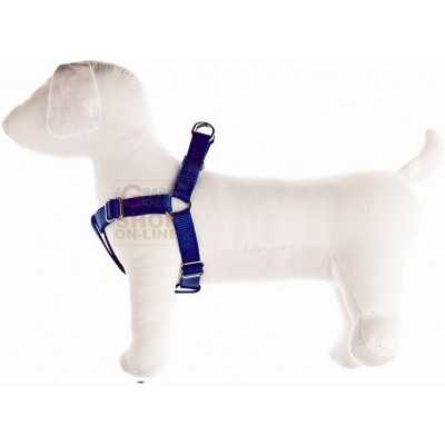 ADJUSTABLE HARNESS FOR DOGS SPEEDY IN NYLON MM. 10 SIZE XS BLUE
