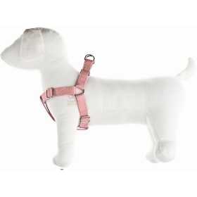 ADJUSTABLE HARNESS FOR DOGS SPEEDY IN NYLON MM. 20 SIZE L PINK