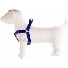 ADJUSTABLE HARNESS FOR DOGS SPEEDY IN NYLON MM. 25 SIZE XL BLUE