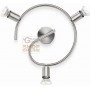 PHILIPS LAMPADA IN METALLO A TRE FARETTI GU10 