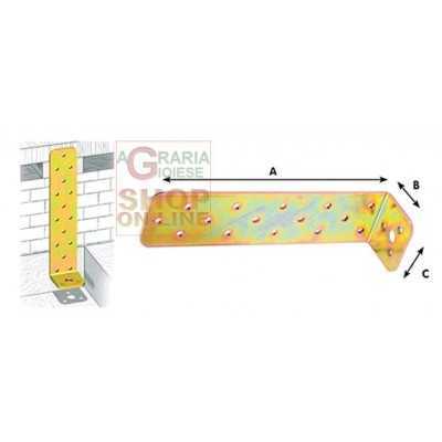 PIASTRA ANGOLARE A GIUNZIONE ANGOLARE ART.754 MM. 50X300X45 