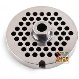 STAINLESS STEEL PLATE FOR MEAT MINCER 12 HOLE 6