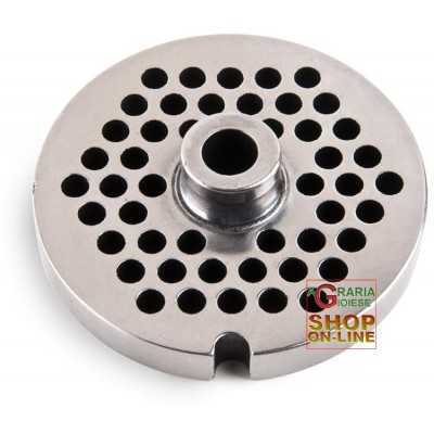 STAINLESS STEEL PLATE FOR MEAT MINCER 12 HOLE 6