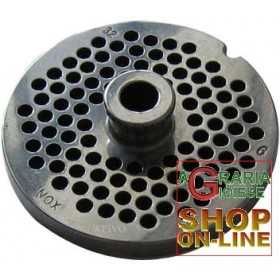 STAINLESS STEEL PLATE FOR MEAT MINCER 22 HOLE 6