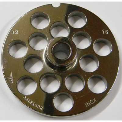 STAINLESS STEEL PLATE FOR MEAT MINCER 32 HOLE 16