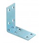CORNER PLATES 8 HOLES IN GALVANIZED STEEL CM. 3x3 PCS. 4