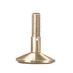 ADJUSTABLE FOOT FOR FURNITURE WITH MALE PITCH 12 X 60 mm.