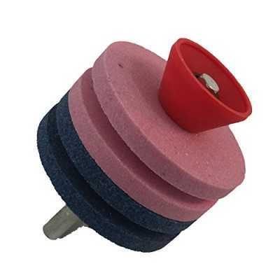 STONE WHEEL DRILL TO SHARPEN SCISSORS KNIVES