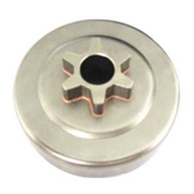 PIGNONE CAMPANA FRIZIONE PER MOTOSEGA POULAN 3/8 DENTI N. 6 