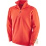 100% POLYESTER FLEECE WITH MOCK NECK RED COLOR SIZE S XXL