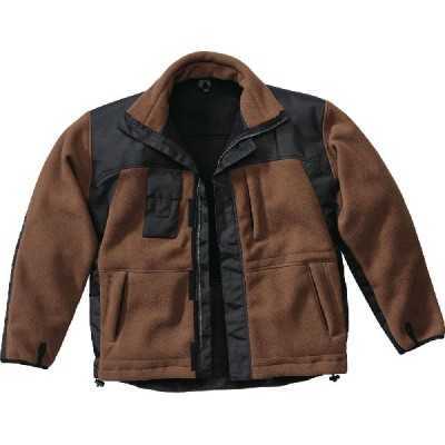DUBLIN FLEECE BROWN / BLACK SIZE M-XXL CERNIER