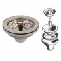 BASKET WASTE FOR SINK HOLE 3 1/2 WITH CAP GR. 1 1/2