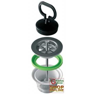 WASTE FOR SINK INOX 1. 1/2 D.70