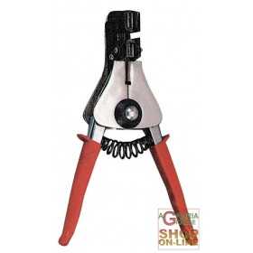 WIRE STRIPPING PLIER WITH ADJUSTMENT STRIP DISCOVER CABLE