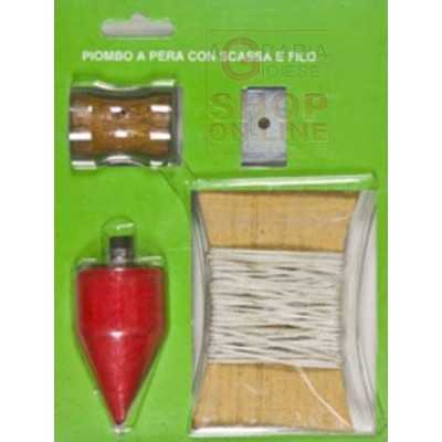 PIOMBO A PERA CON SCASSA E FILO GR. 300 