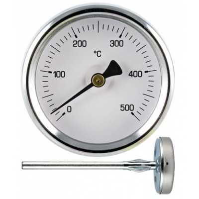 PYROMETER THERMOMETER FOR OVEN 55 mm STAINLESS STEEL 5.5 cm
