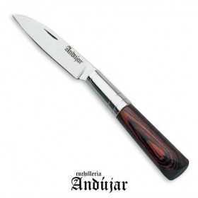 ANDUJAR KNIFE WOOD HANDLE BLADE CM. 6