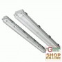 INDUSTRIAL CEILING LAMP FOR 2 X 58 WATT LAMPS. CM. 156X12XH.6
