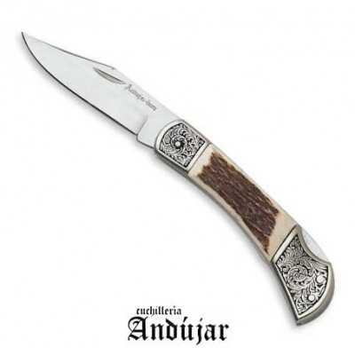 ANDUJAR HANDLE DEER BLADE CM. 9