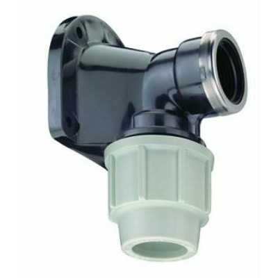 PLASSON 90 DEGREE ELBOW FITTING WITH PLATE 20X1 / 2