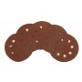 POGGI ART. 349.80 10 ABRASIVE DISCS WITH VELCRO MM.125 GRIT 120